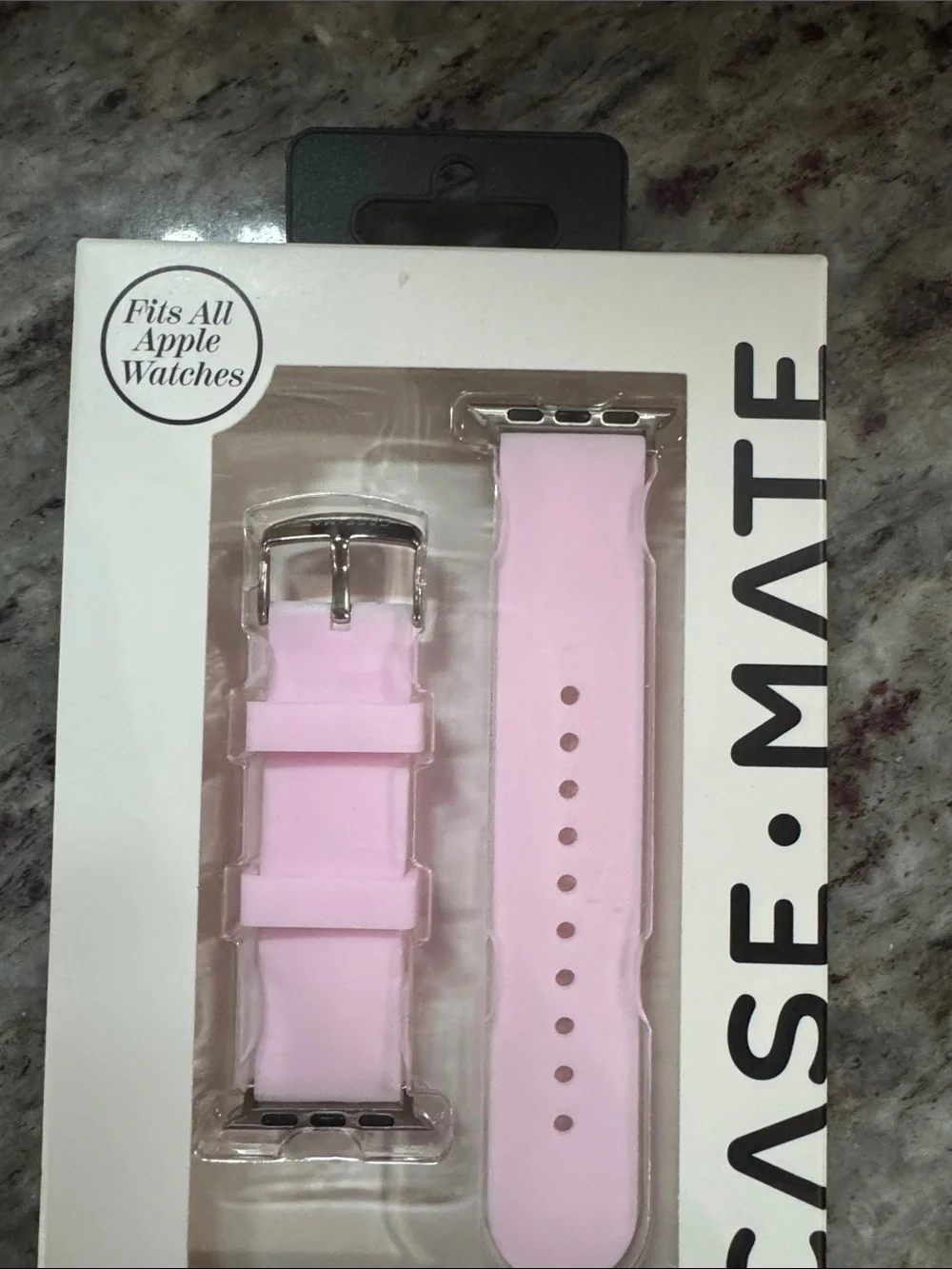 NEW case-mate Light Pink Silicone Watchband for Apple Watch - Picture 3 of 4